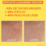 Garnier SkinActive - Fluide Anti-Taches & Anti-UV Quotidien - Invisible - SPF 50+ - Protège & Réduit les Taches - Soin Visage En