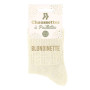STC Chaussettes paillettes blondinette