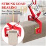 Pince de Levage Pierre 661Lbs Pince de Levage Verticale Ouverture Réglable Pince Plaque Verticale pour Levée et Transport Fixtur