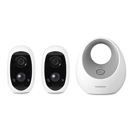 Thomson - Pack sécurité connectée sans Fil 1080p Full HD