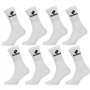 Lotto Chaussettes de Sport Homme Tennis/Running/Marche/Foot/Basket/Multisport - Pack de 8 paires de Tennis Blanc - Taille 39/42