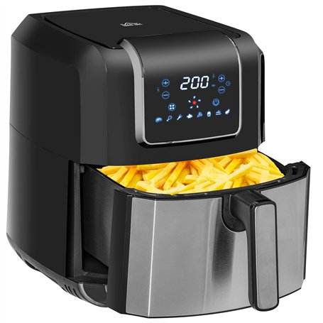 HOMCOM Friteuse sans huile à air chaud 1700W 6