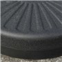 Outsunny Pied de Parasol Rond Socle de Parasol Base de lestage Sable et Eau pour parasols Ø 38/48 mm Acier HDPE dim. 51L x 51l x