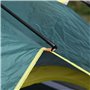 Outsunny Tente de Camping Pop up 3 Personnes avec 3 fenêtres et Porte, Sac de Transport Inclus, Fibre Verre Polyester PE, Gris V