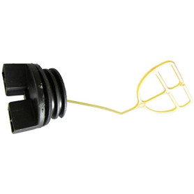 Bouchon d'huile et d'essence pour tronçonneuse élagueuse 25 cm3