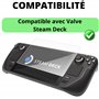 PHONILLICO Verre Trempé pour Valve Steam Deck [Pack de 2] Film Protection Resistant Vitre Protecteur Anti Rayure