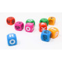 Blue Orange - Dice Academy - Jeu de Dé - Petit bac avec des dés ! Un jeu de lettres fun et amusant - Jeu de rapidité et de Conna