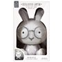 HOME DECO KIDS - La11042 - Lampe de Chevet LED Forme Lapin pour Enfant, Veilleuse, Decoration Chambre Bebe, Rechargeable USB, Bo