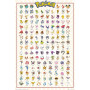 ABYSTYLE POKEMON Poster Kanto 151 Français décoration murale décoration chambre bureau (91