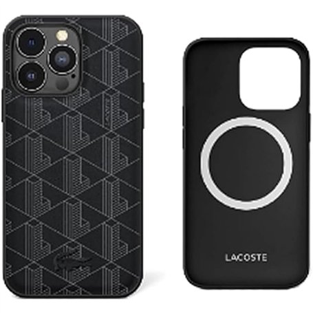 Lacoste LCHMP15LPBSK Coque pour iPhone 15 Pro 6
