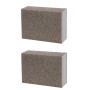 cyclingcolors 2X Éponges à poncer grattoir de ponçage Cales Abrasive Universelle