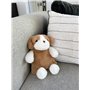 Bouillotte doudou 2 en 1● Peluche Max le Chien toute douce bébé & enfant ● Action chaud et froid ● Bouillotte sèche micro-ondes 