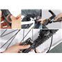 PARENCE.- Kit de Réparation Vélo avec Clé Compacte 16 en 1 Multifonction - L'Essentiel pour Les Aventures Cyclistes, Noir