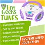 Tinygeeks Tunes Lecteur CD Enfant - Nouveauté - Radio FM - Piles incluses - Radio Mignon avec Haut-parleurs - Le Cadeau Parfait 