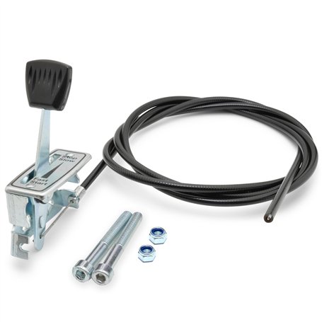 Easyboost Commande de gaz levier manette accélérateur universelle avec gaine et câble rigide pour tondeuse motoculteur à visser