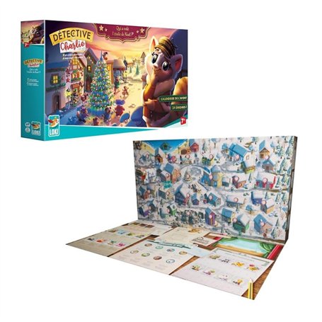 IELLO - Détective Charlie - Calendrier de l'Avent - Version française