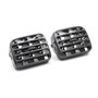 (Lot de 2) Grilles de Ventilation Avant Centrale Gauche et Droite pour tableau de Bord compatible Renault Clio II et Thalia I OE
