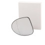 Glace de Rétroviseur Extérieure AVANT GAUCHE (Dégivrante) avec Support compatible pour Twingo 2 Thalia et Symbol 7701067336