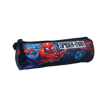 mybagstory - Trousse à Crayons pour Garcon Spiderman - Bleu - Enfant - Ecole - Primaire - Maternelle - Garderie - Trousse Garçon