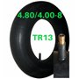 [OKAO] Chambre à air 4.80/4.00-8 pour pneu de brouette, remorque, tracteur tondeuse,diable…Charge jusqu’à 120 kg par pneus. Valv
