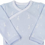 Sophie la Girafe - Body Bébé Croisée - Garçon - 3 mois - Bleu
