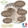 MILLE OREILLERS Bonnet chauffant ® au lin - Soin des cheveux