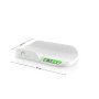 Little Balance - Pèse-bébé Happy Baby Soft USB - Sans pile - rechargement USB - 20 kg / 5 g