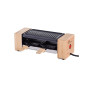 LITTLE BALANCE 8387 Raclette Wood for 2 - Appareil à raclette 1 ou 2 personnes - Grill amovible - Revêtement anti-adhésif - Puis