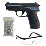 Saigo Defense Pack Airsoft Pistolet modèle SG00003 à Ressort/matière: Plastique Haute résistance/Puissance 0.5 Joule/livré avec