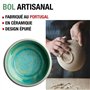 ORIGEENS MATCHA KIT avec Fouet matcha, Bol Matcha, Thé Matcha BIO Japonais | Bol Artisanal du Portugal | Coffret cadeau