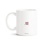 Manahia Mug Cadeau Maman Tasse Personnalisée - Je t'aime Maman - Avec Boite Kraft - Imprimé en France - 330 mL, Céramique - Futu