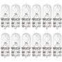 Magnet Pack 10 Ampoules W5W Halogène Wedge 12V 5W Culot T10 W2.1X9.5D Intérieur et Extérieur - Auto et Moto