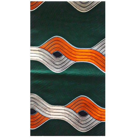 MAYNOWAX Coupon Pagne Tissu Wax Africain 100% coton 2 yards soit 180 cm x120cm