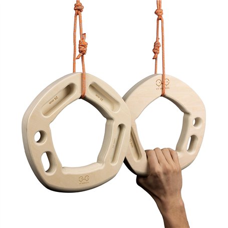 YY Vertical – Penta Evo – agrès d’Escalade en Bois Mini – hangboard Compact pour entraînement