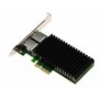 KALEA-INFORMATIQUE Carte contrôleur réseau PCIe x4 avec 2 Ports 10 Gigabit Ethernet RJ45 avec chipset Intel X550 10G