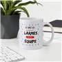 L'Esprit Des Anges Tasse-Mug Collègue Manager-Les Larmes de Mon Équipe - Idée Cadeau Patron Travail Nouveau Job