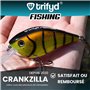 trifyd ® Fishing - Leurre Brochet, Le Pack de 3 leurres de Peche carnassier crankzilla
