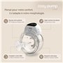 Tire lait electrique main libre Cozy pump – Le plus Efficace des tire-laits portable, kit allaitement nomade avec accessoires et