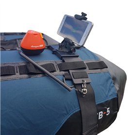 Artisan 3d Support téléphone pour Float Tube de Peche Compatible Sondeur Deeper - Idéal pour Sonder et pêcher en sécurité/Trouve