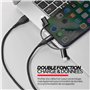 Câble Multi USB Embout - Cable 3 en 1, 5 en 1 charge rapide 18W et transfert de données - USB ou USB C (Type-C) vers USB-C/Micro
