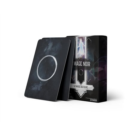 Mage Noir - Extension - Jeu de Cartes Solo ou Coopératif pour 1 à 4 Joueurs - Jeu de Société dès 14 Ans - Version Française