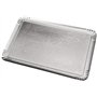 lepetitmitron -25 Plateaux en Carton Argenté - Plateaux de Présentation pour Pâtisseries/Amuse-bouches/Buffets (28x42cm)
