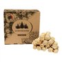 Le Bouscatier Allume-feu écologique en Laine et Cire de Bois 100% naturels pour cheminée poêle cuisinière Barbecue brasero. 60 à