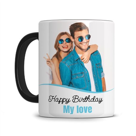 Mug Personnalisé 1 ou 2 photos et textes