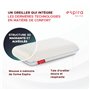 Espira Massage Oreiller Memoire Forme Technologie Massage avec Soutien Ferme avec Coussin a memoire de Forme - Oreillers ergonom