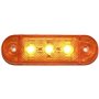 Formplas 10 x LED Feux Gabarit Position Lateral Jaune 12v 24v Remolque Camion Camionette Lampe