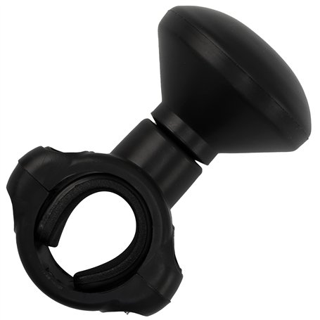 AERZETIX - C64601 - Boule de Volant Universelle Ø49 mm - pommeau/poignée de Conduite auxiliaire - Couleur Noir - pour Voiture Tr