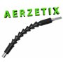 AERZETIX - C64905 - Rallonge prolongateur flexible/souple 198 mm 1/4'' pour embout à 6 pans - pour visseuse dévisseuse