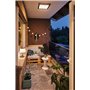 Paulmann 94166 luminaire rechar. LED Outdoor guirl. Mobile 7 pce Lampion incl.7x0,02W IP44 lumin. Mobile Blanc lampe à batt. pla