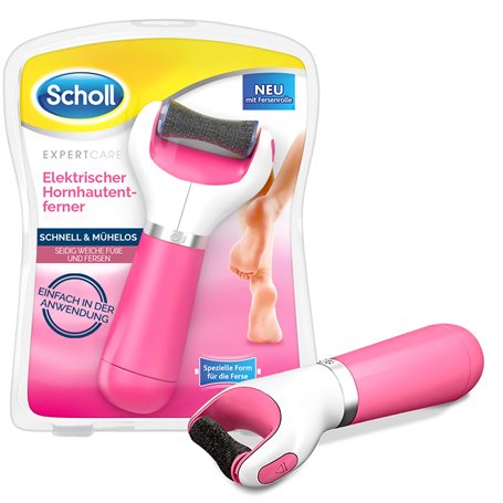 Scholl Velvet Smooth Expresse-callosités électrique avec rouleau extra puissant pour des résultats précis